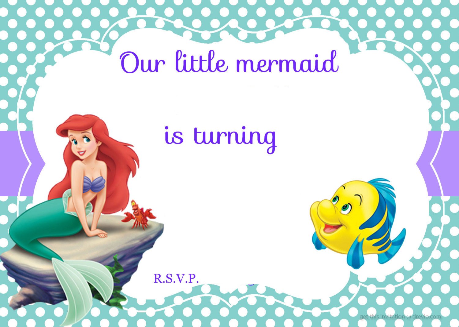 Updated! Free Printable Ariel The Little Mermaid Invitation ... - Worksheets Library updated-free-printable-ariel-the-little-mermaid-invitation-worksheets-library