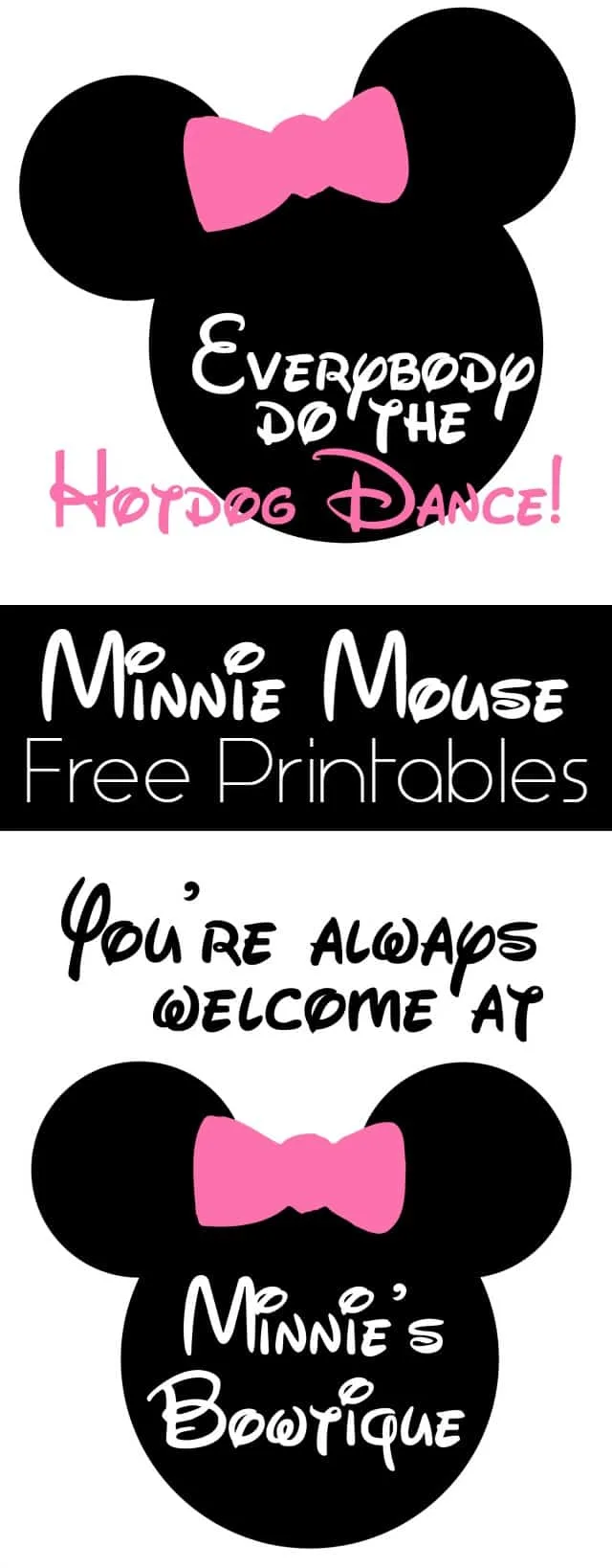 free printable birthday invitations minnie mouse