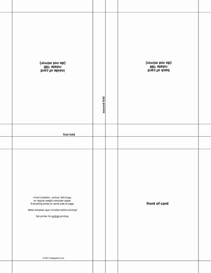 free printable birthday invitations quarter fold