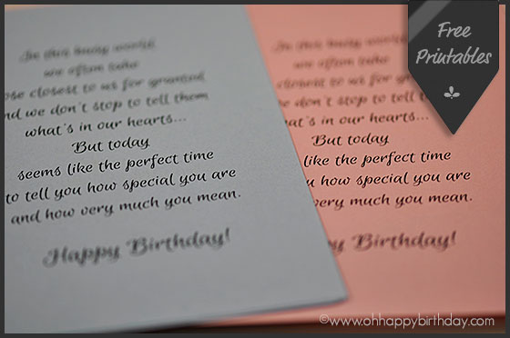free printable birthday note cards