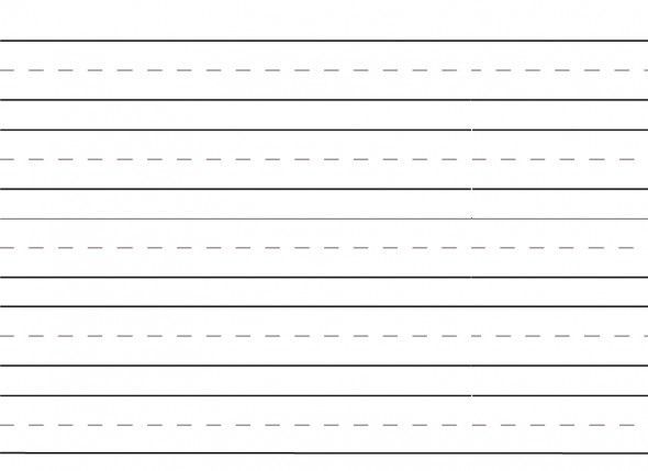 Blank Cursive Worksheets - 13 Free PDF Printables | Printablee