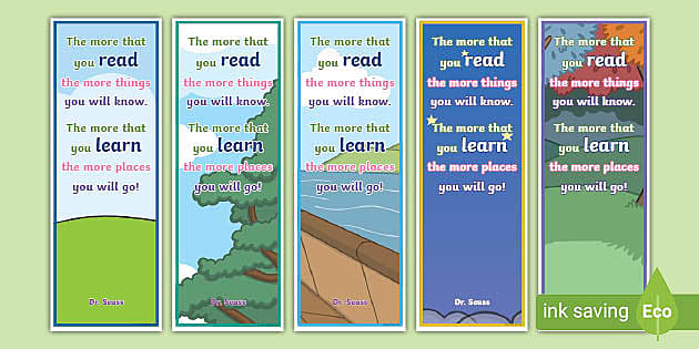 free printable bookmarks with quotes pdf