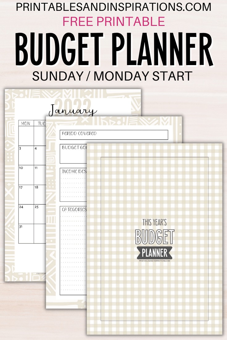 2024 Free Printable Monthly Budget - Free Printable Budget Calendars 21 
