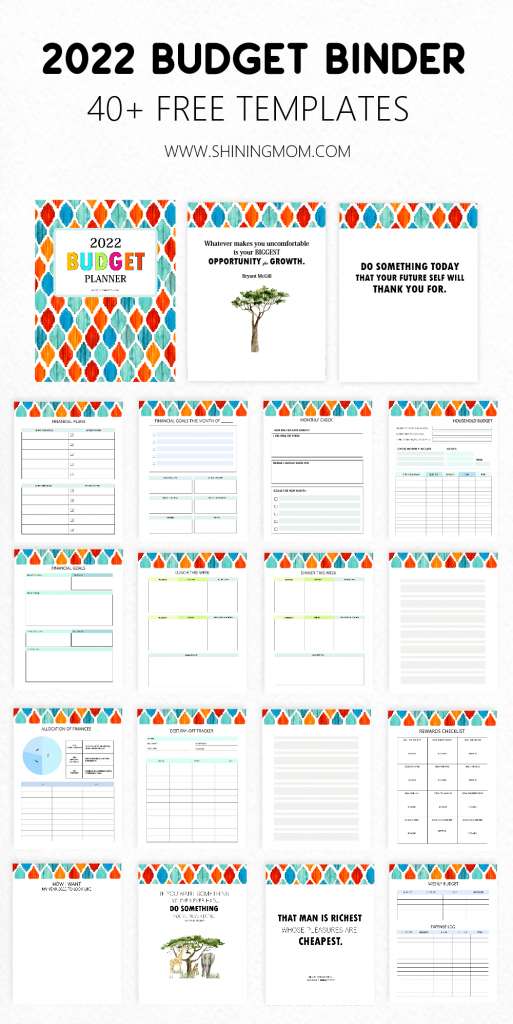 Best Printable Budget Planner for 2022: 40+ Useful Templates!
