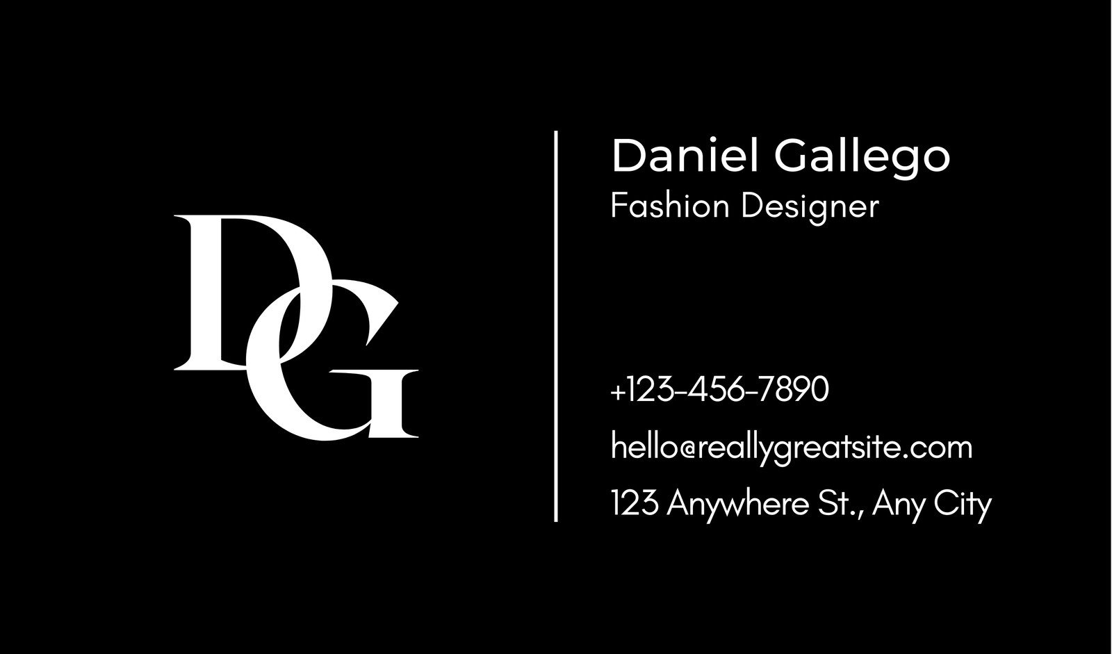 Free printable business card templates you can customize 
