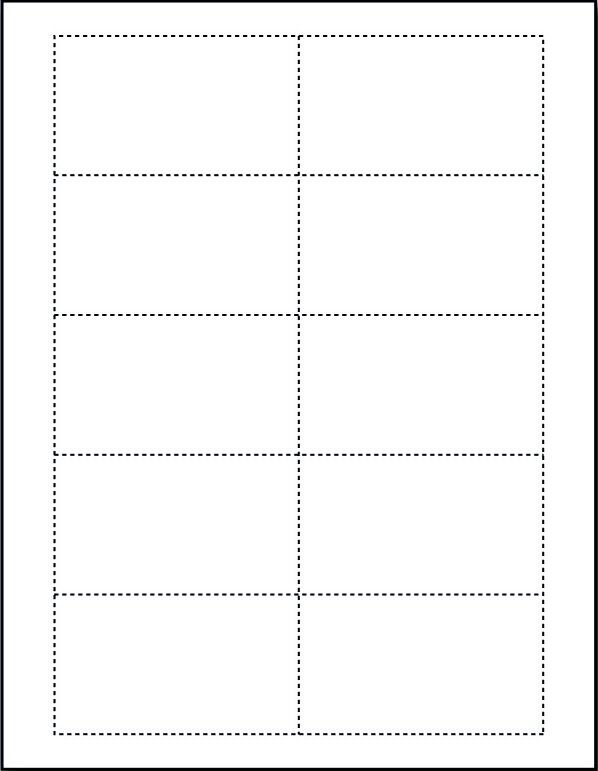 Free Blank Business Card Template Word (1) - TEMPLATES EXAMPLE