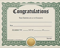 free printable certificates congratulations