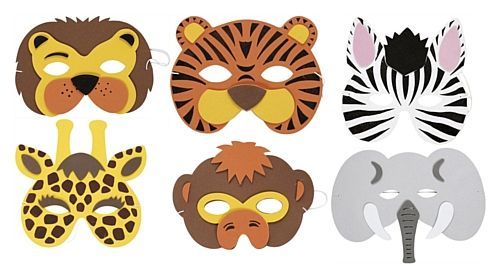 free printable childrens animal masks