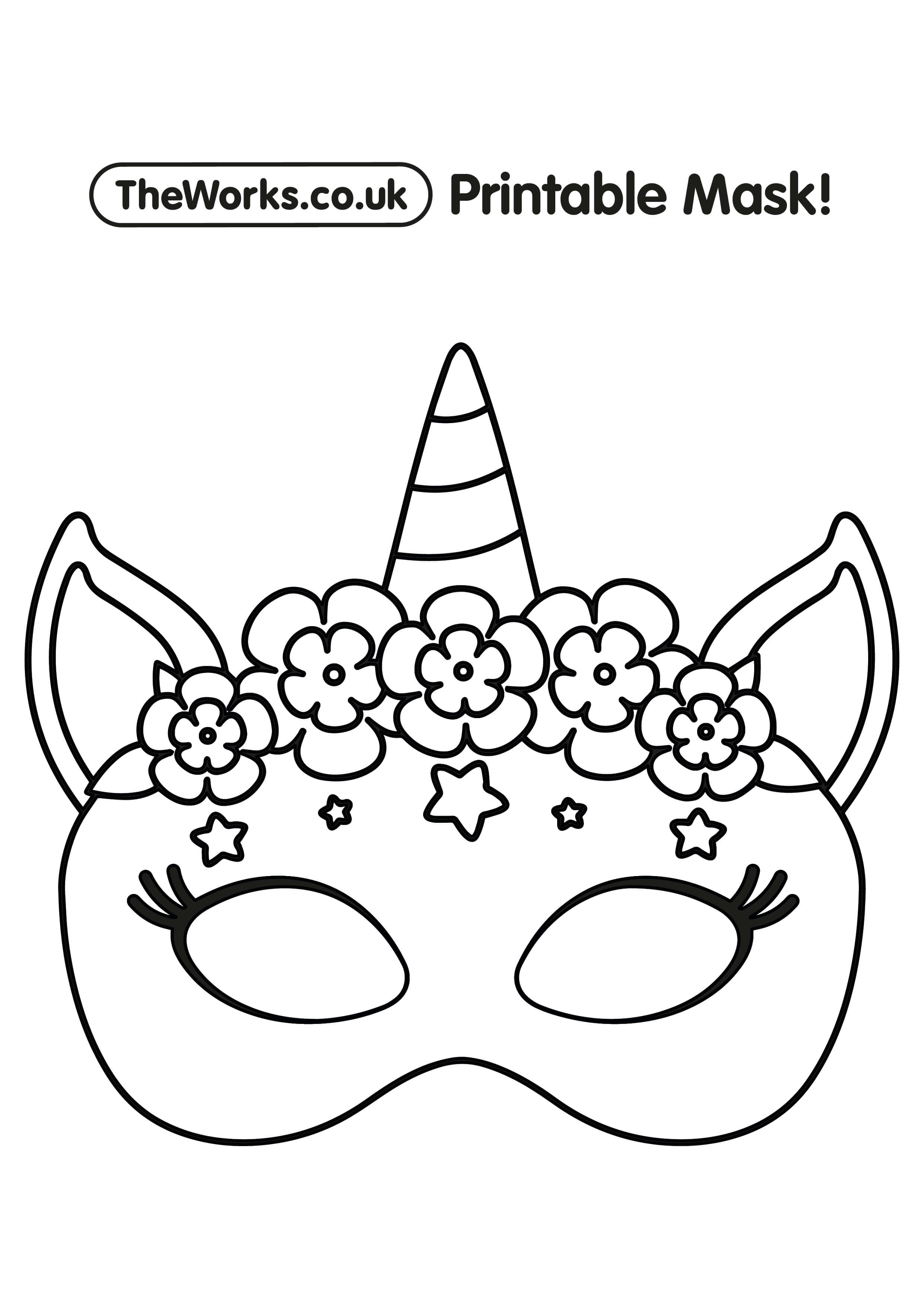 Print At Home Animal Masks | The Works
