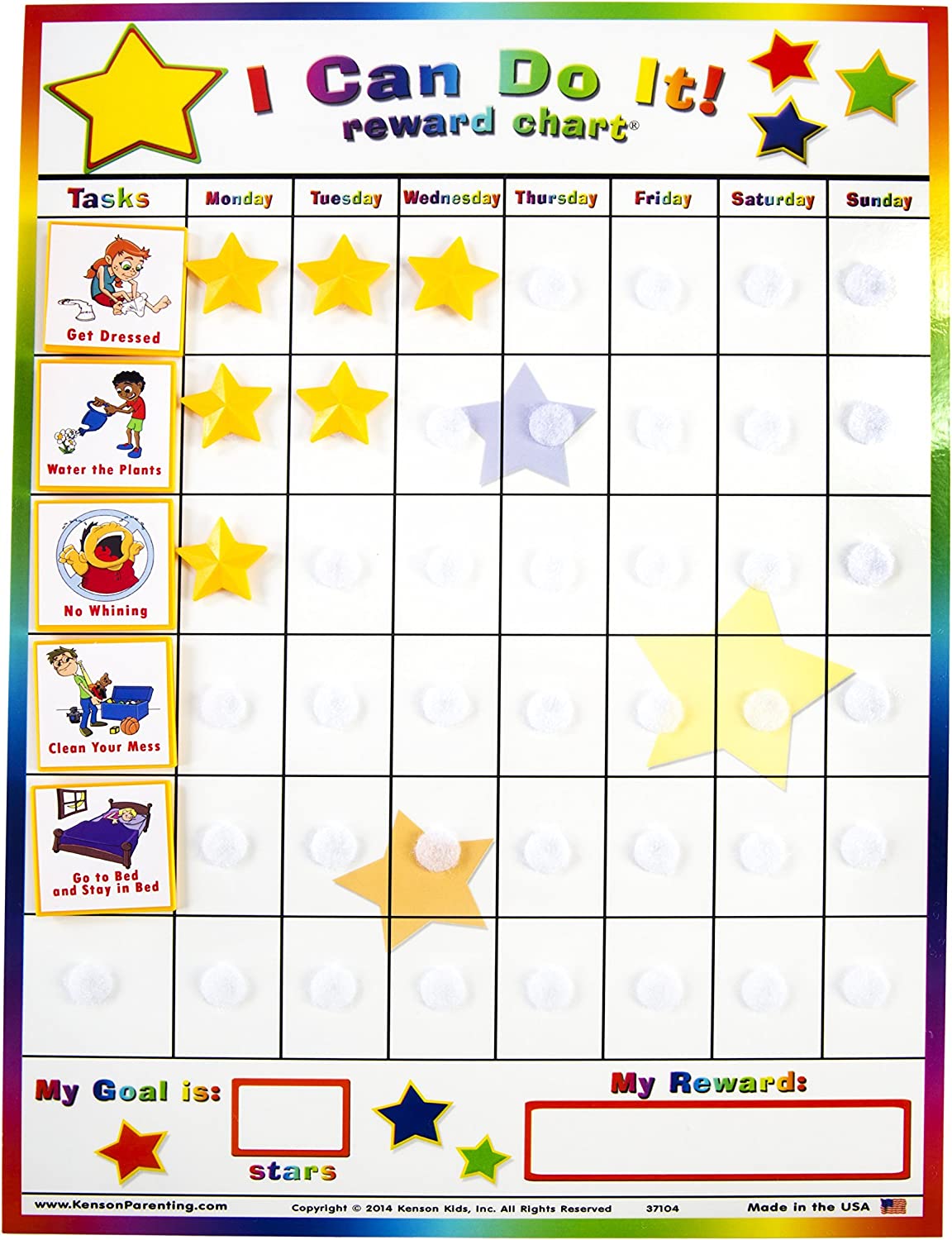 free printable chore reward charts