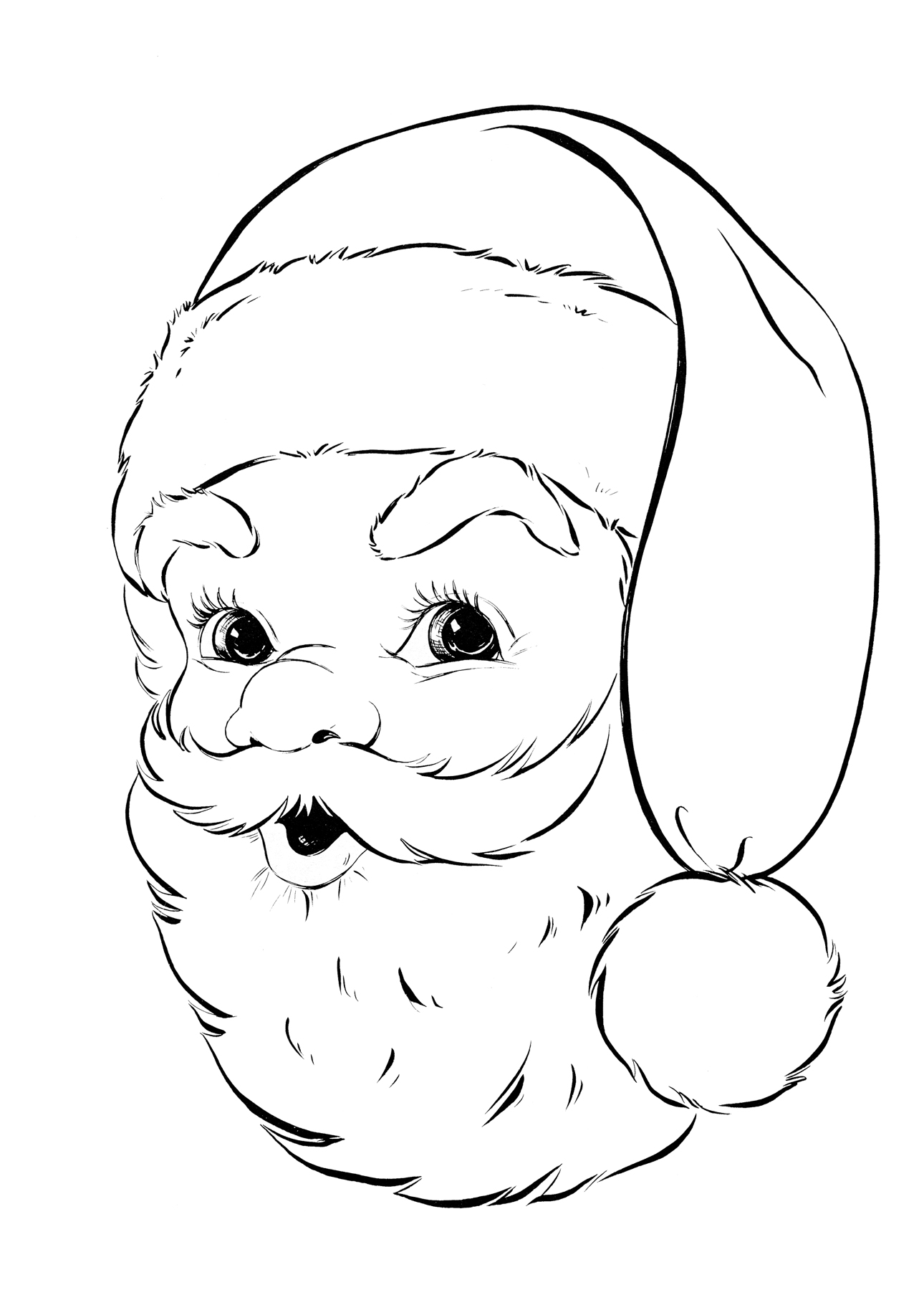 free printable christmas coloring pages