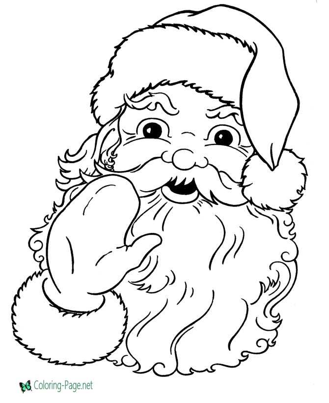 free printable christmas coloring pages