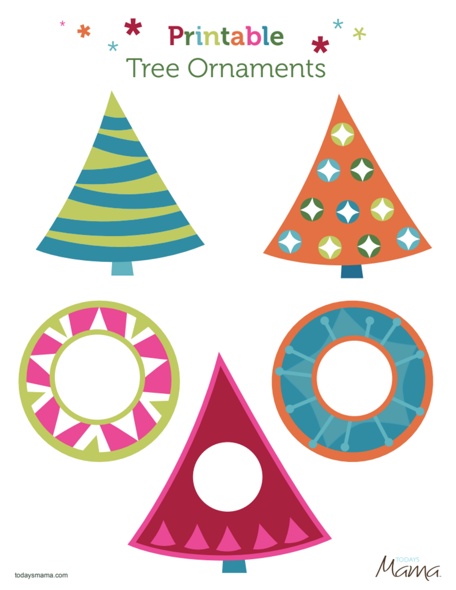 free printable christmas ornaments