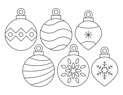 free printable christmas ornaments