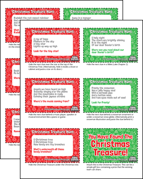 Christmas Scavenger Hunt | Free Printable Christmas Scavenger Hunt ...