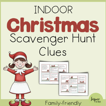 Printable Christmas Scavenger Hunt Clues