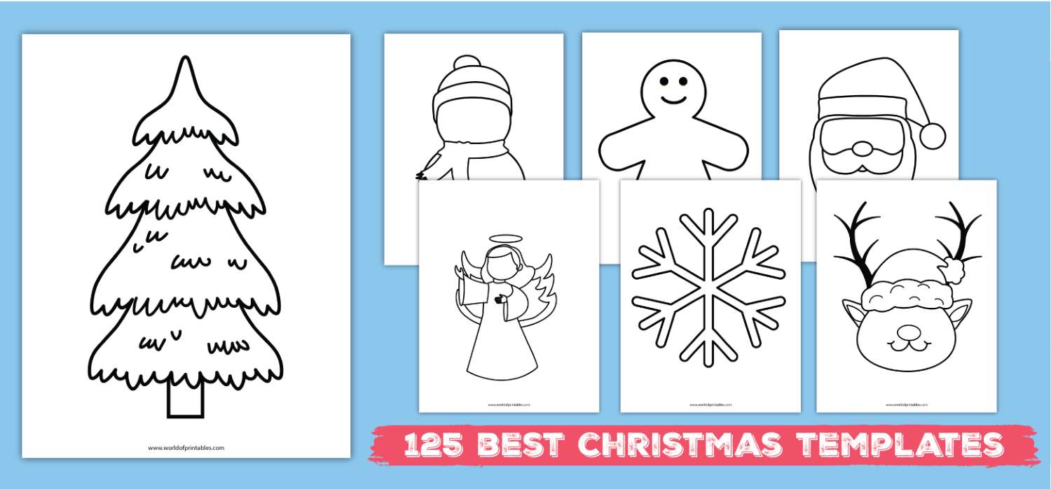 free printable christmas templates
