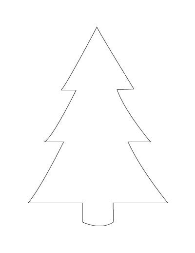 Free Printable Christmas Tree Templates
