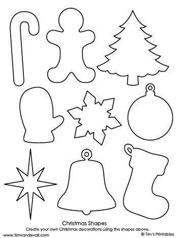free printable christmas templates