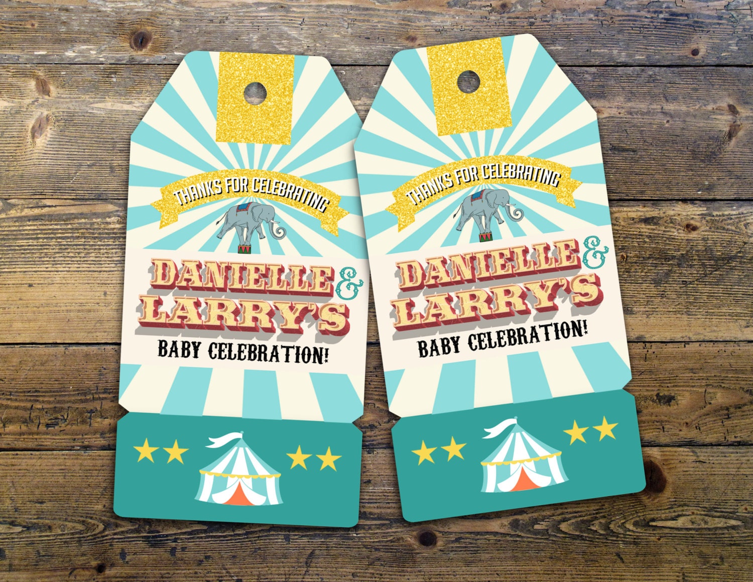 Carnival Thank You Tags for Carnival Birthday or shower. DIY ...