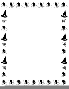 Free Printable Halloween Clipart Border | Free Images at Clker.com ...