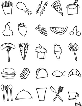 free printable clip art of food