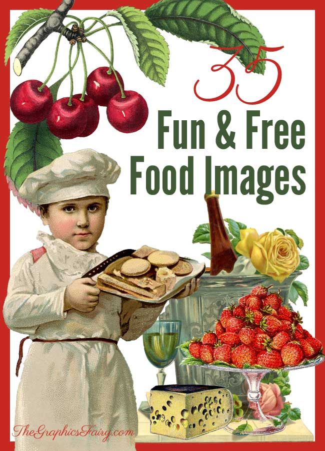 free printable clip art of food