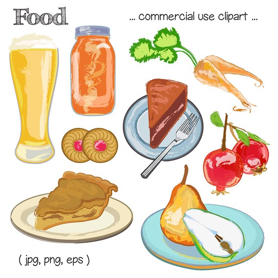 free printable clip art of food