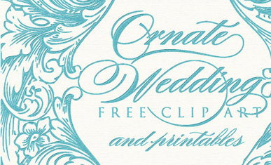 free printable clip art weddings