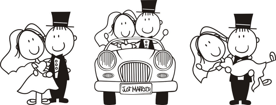 free printable clip art weddings