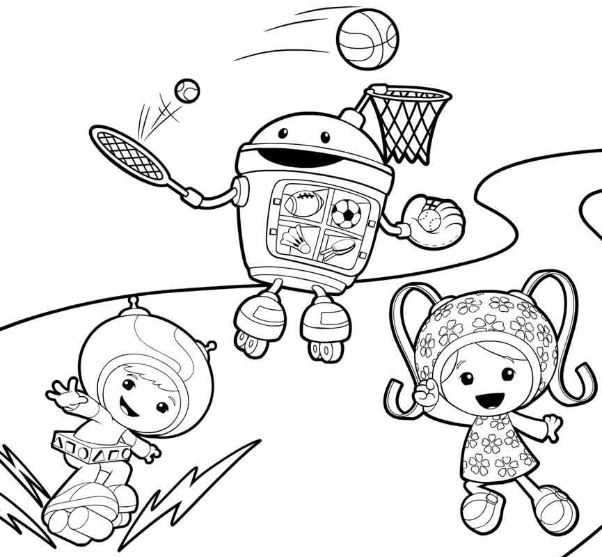free printable coloring pages umizoomi