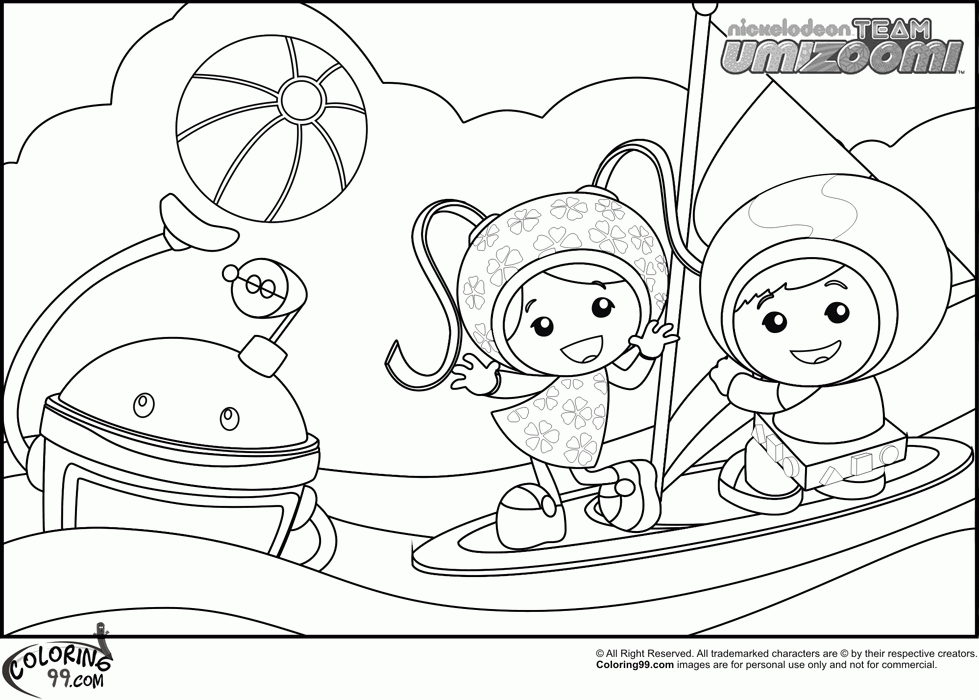 free printable coloring pages umizoomi