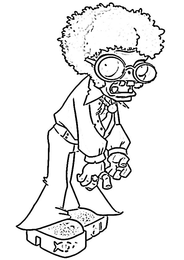 free printable coloring pages zombies