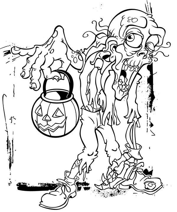 free printable coloring pages zombies