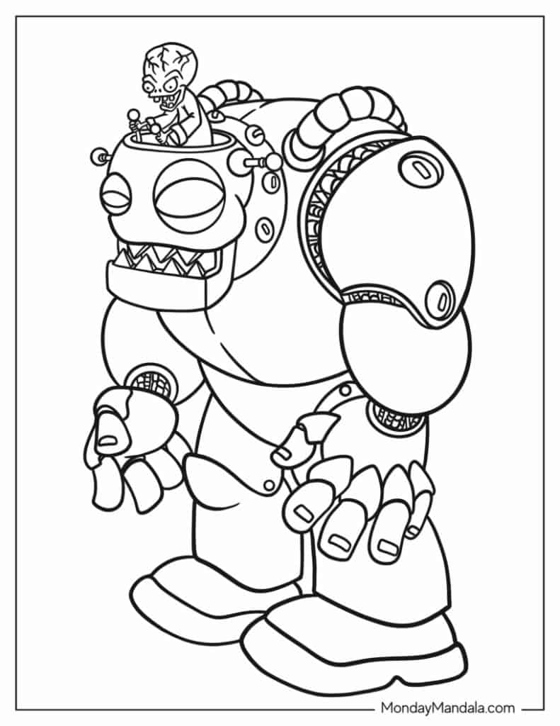free printable coloring pages zombies