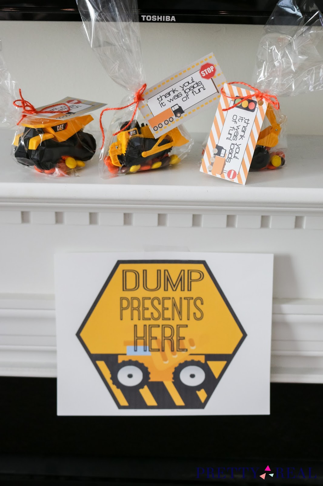 free printable construction thank you tags