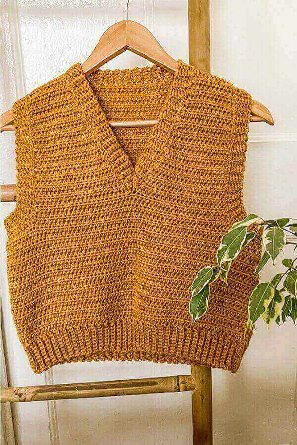Crochet Vest Top - Crochet with Carrie