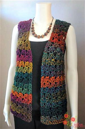 free printable crochet vest patterns