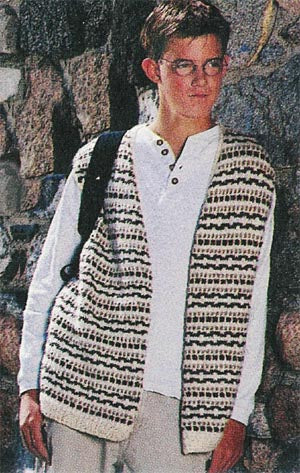 free printable crochet vest patterns