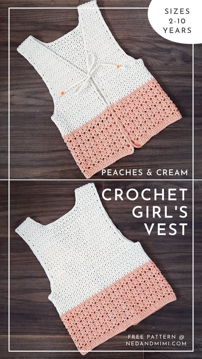 free printable crochet vest patterns