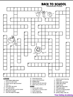 free printable crossword puzzles discovery