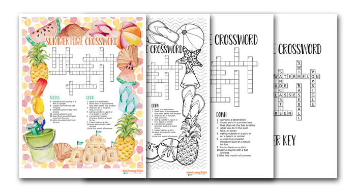free printable crossword puzzles