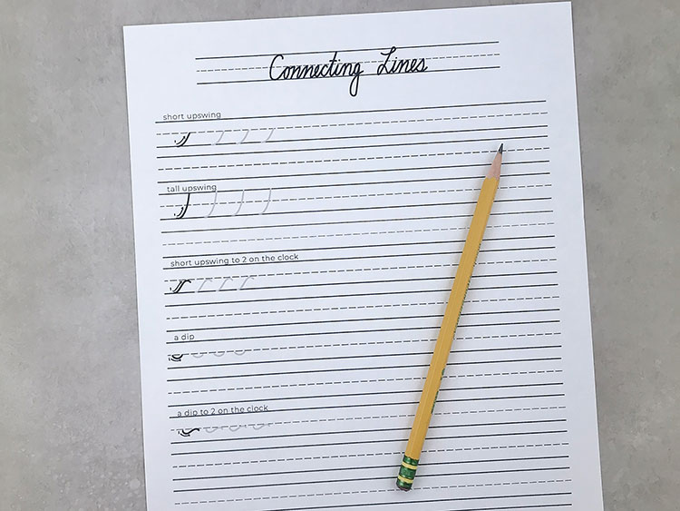Cursive Handwriting Practice Worksheets - Free Download - Prickly ...