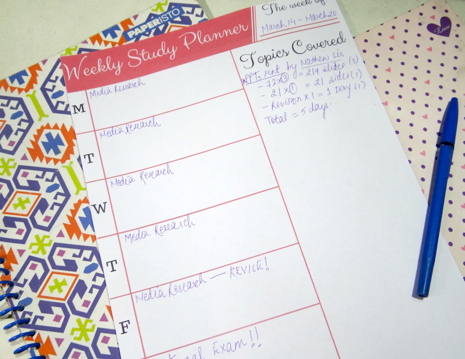 How to Set a Weekly Study Schedule + FREE Printable - The Pretty ...