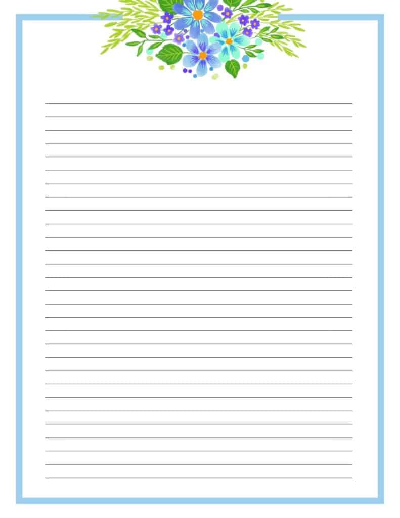 printable-letter-paper-lots-of-free-printable-floral-stationery-worksheets-library for Free Letter Writing Paper Printable Printable Letter Paper - Lots of Free Printable Floral Stationery ... - Worksheets Library for Free Letter Writing Paper Printable