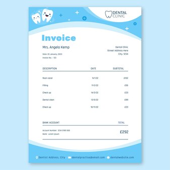 Dental Billing Blank Images - Free Download on Freepik