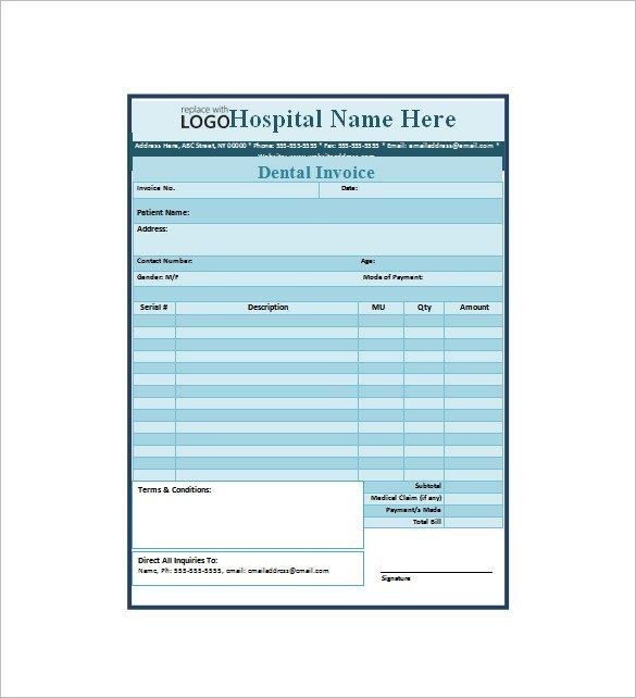 16+ Free Dental Quotation Templates - MS Office Documents