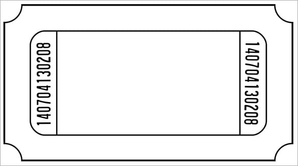 113+ Ticket Templates - Word, Excel, PDF, PSD, EPS