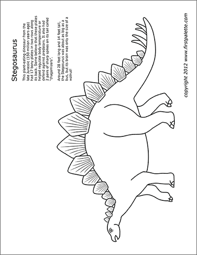 free printable dinosaur shapes
