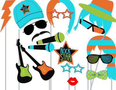 Printable Photo Booth Props - Magical Printable